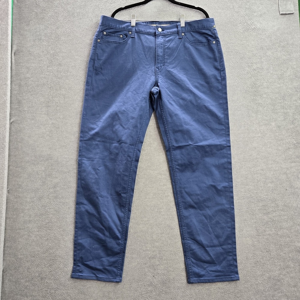 Banana Republic Men‎ Jeans 36X32 Blue Logo Embroidery Chino Twill Travel Jean